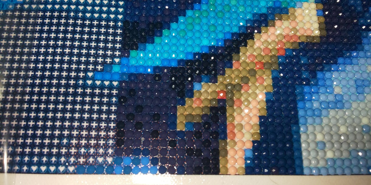 ダイヤモンド刺繍作業代行いたします 細かい作業が苦手な方、丁寧に作業致します！ イメージ1