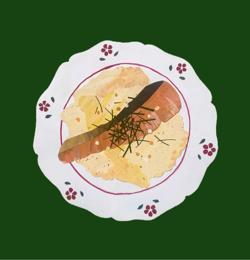 お洒落で美味しそうな食べ物のイラストをお描きします 飲食店のチラシやメニュー、グッズ等にお使いください！ イメージ7