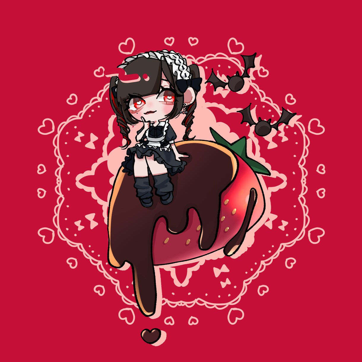 まんまるかわいいデフォルメキャラクター描きます SNSや各種サービスにて使用可能なアイコン等にどうぞ イメージ2