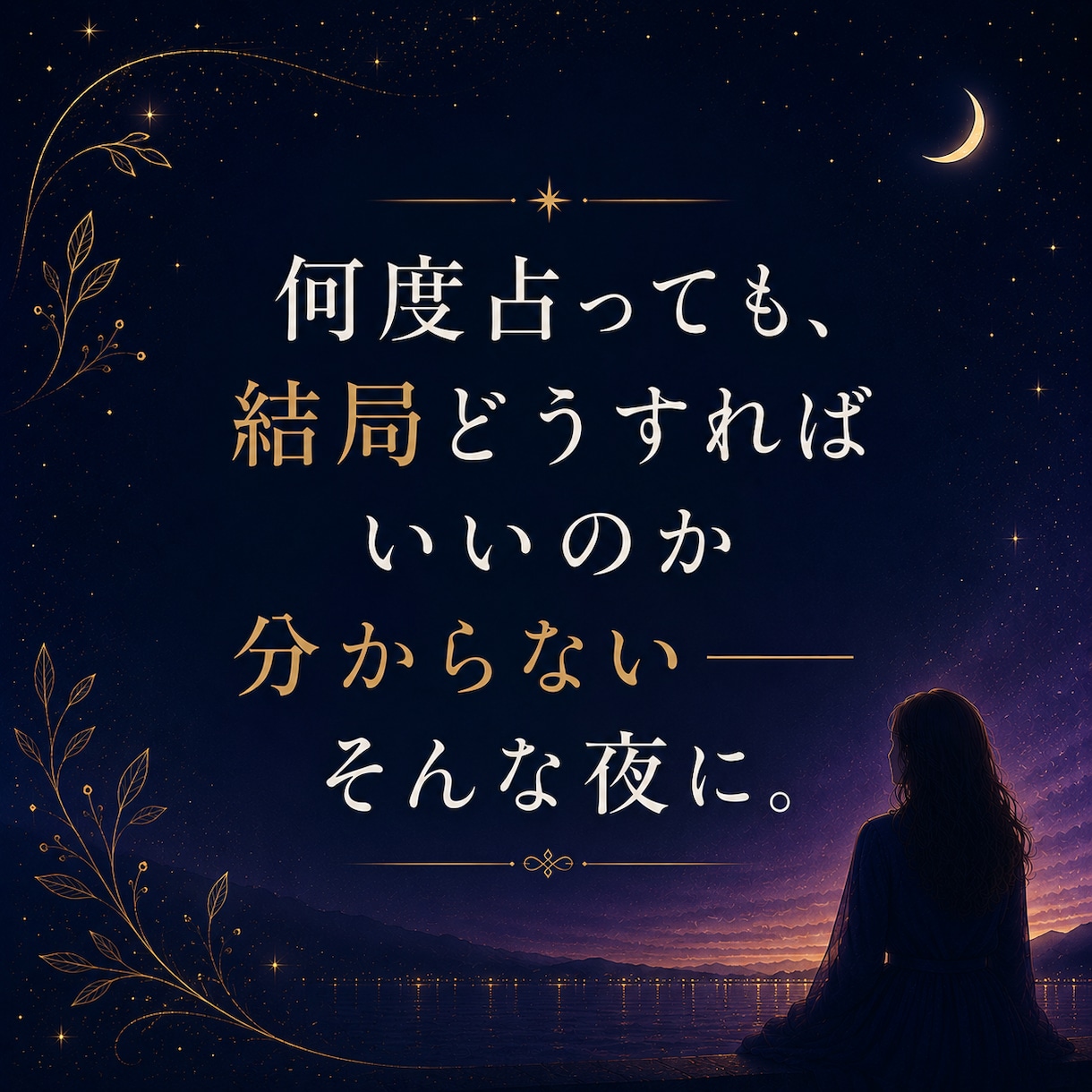 ひとつの迷い、相手の気持ちを読みます 今いちばん知りたい、ひとつの答えだけを イメージ2