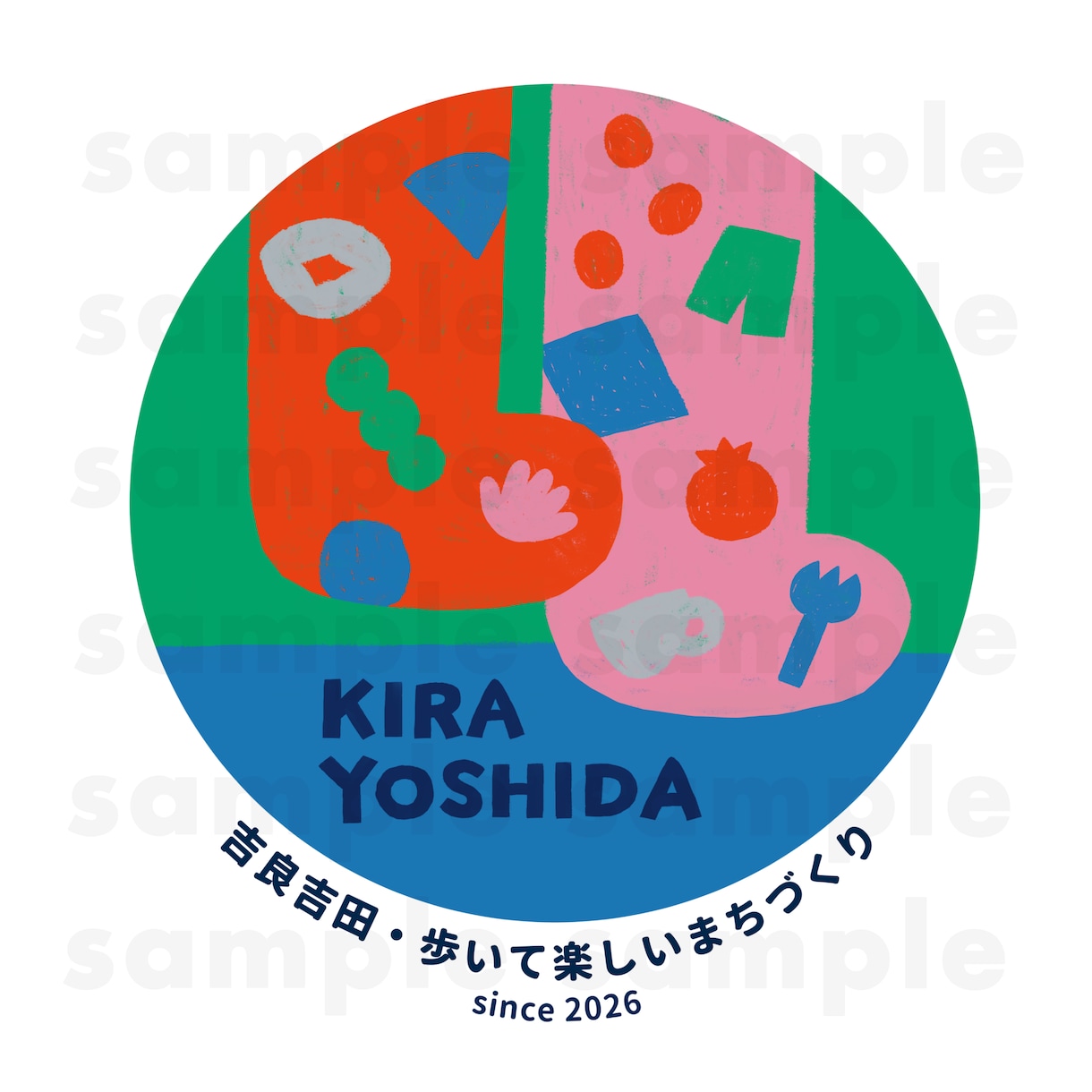 ロゴマーク描きます ◎パッと目を引くかわいいロゴマーク イメージ2