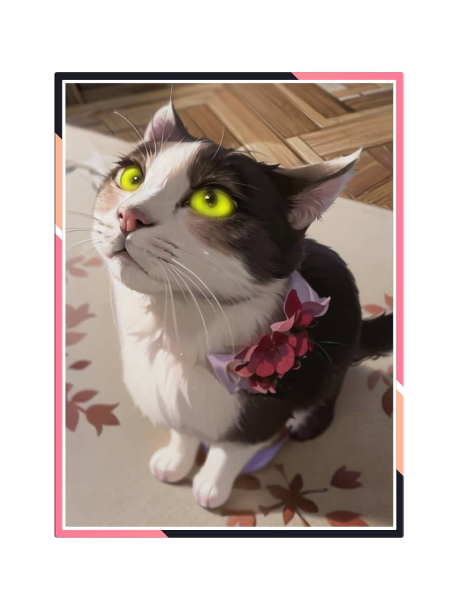 わんちゃん猫ちゃんの写真をイラスト化します 手描きではありませんデジタルです。 イメージ2