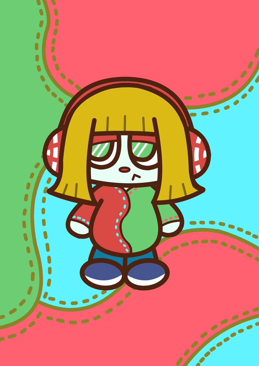 かわいいカートゥーンイラストを描きます 芸大卒がいろんなテイストのイラスト制作します イメージ3
