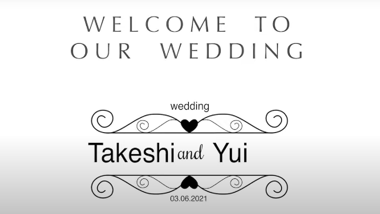 カチッと「時を止める」結婚式ムービー制作します 「幻想的な空間」づくり※すべて丸投げでOK イメージ9
