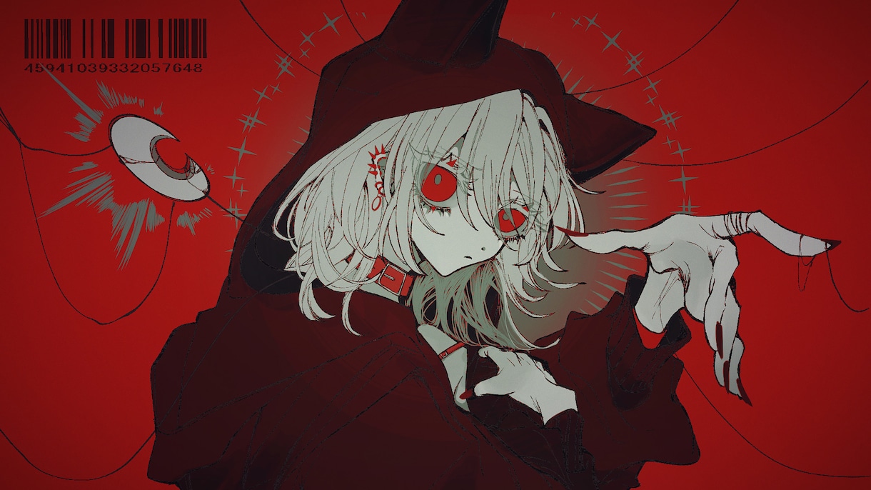 パキッとした絵柄で映像／イラスト制作します 「世界観」を重視するボカロP様／歌い手様／活動者様方へ イメージ5