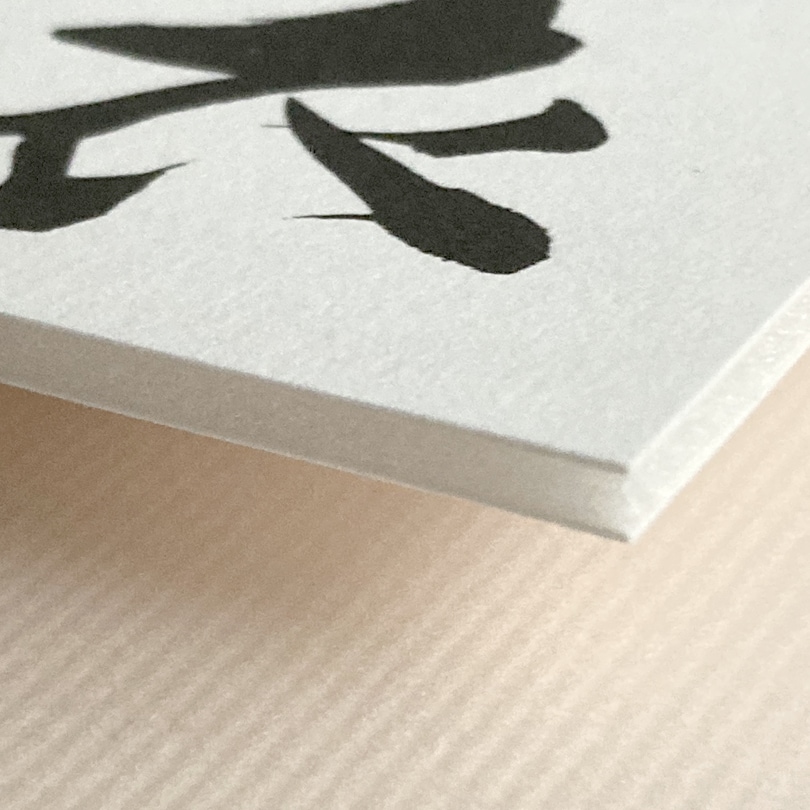 おしゃれでかわいい手書きの命名書を作成します フォト書(SHO)命名 立体タイプ Sサイズ（送料込） イメージ8