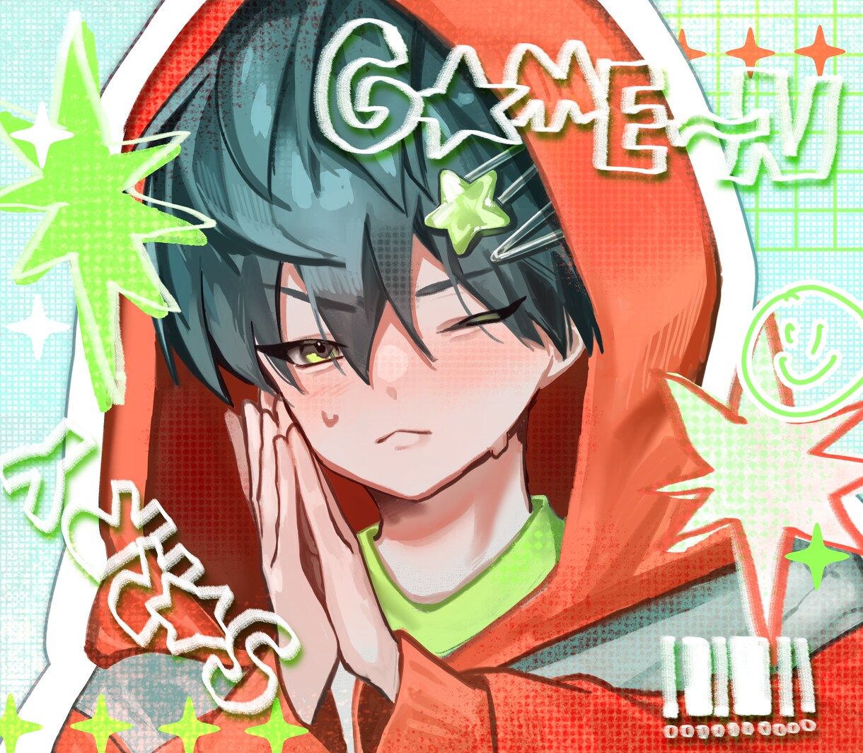 最短3日ポップでかっこかわいいイラストお描きします アイコン、サムネ、挿絵、立ち絵などカラフルポップをお届け! イメージ1