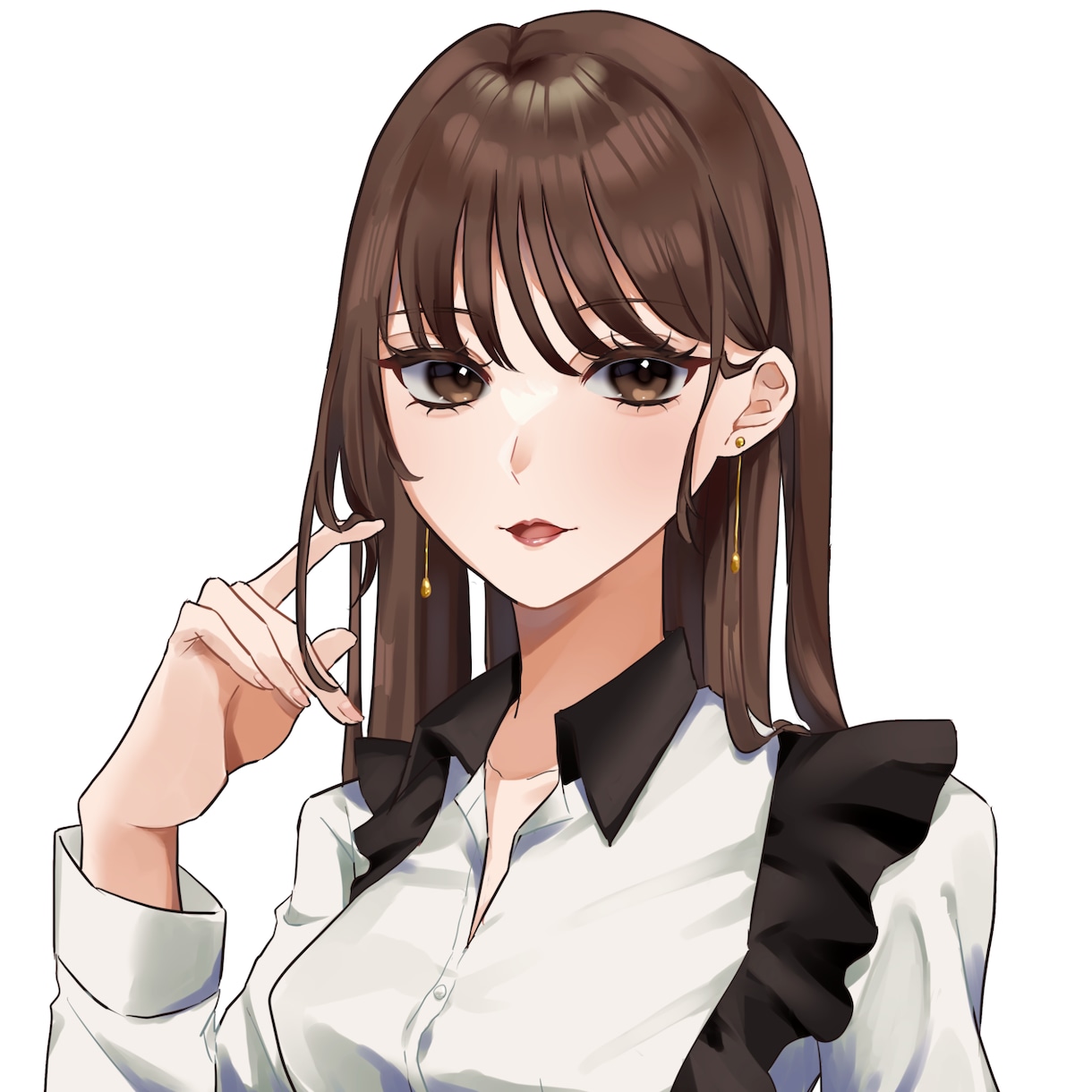 女の子、男の子のイラストや夢絵作成します SNSアイコンや観賞用にお使いいただけます！ イメージ3