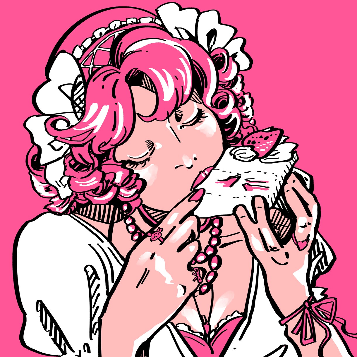 レトロでコミック風なイラスト制作します 即購入OK！SNS向けイラストから個人用まで！ イメージ2