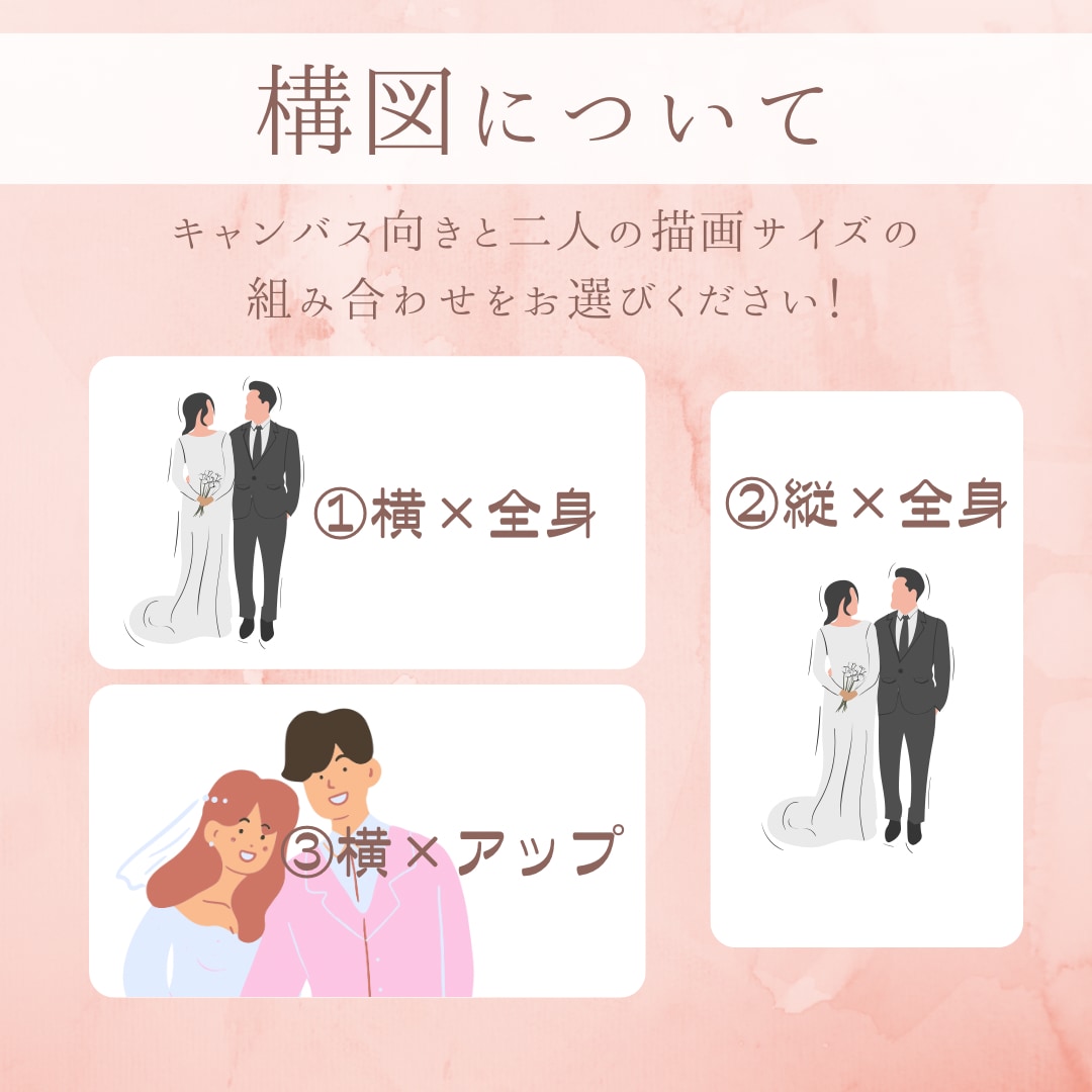 花嫁姿のウェルカムボードを作成します ウエディングドレスの繊細さや和装の美しさも描きます！ イメージ3