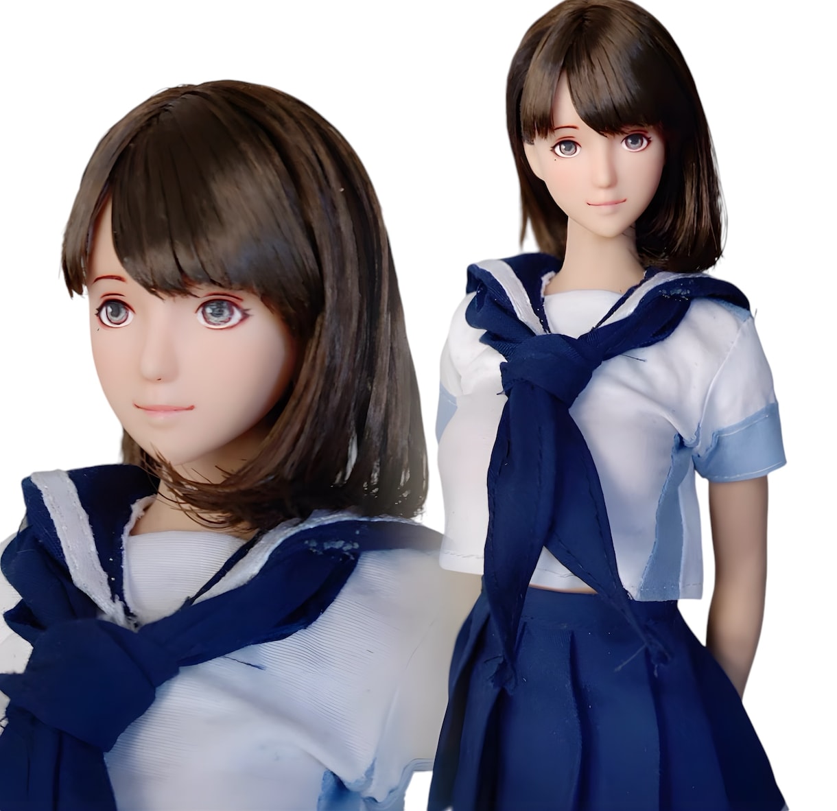1/6 1/12 のフィギュアのヘッド作成致します 完全に手彫りのヘッドや幅広い分野での作成を承ります。 イメージ6