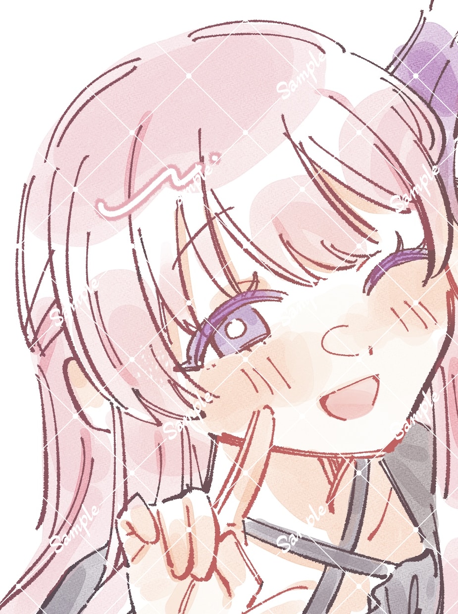 かわいいアイコン、イラスト描きます ふわふわで明るい見た人を癒せるような絵を描きます！ イメージ9