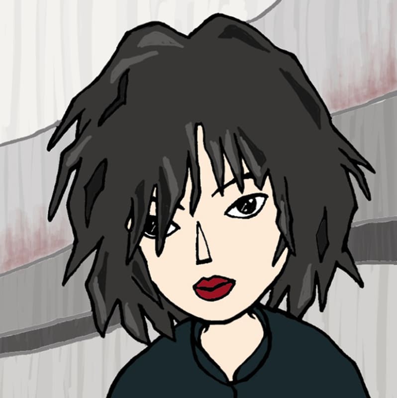 チープでクセのある漫画チックなイラストを描きます かわいらしくないけど、独特なタッチが特徴です。 イメージ9