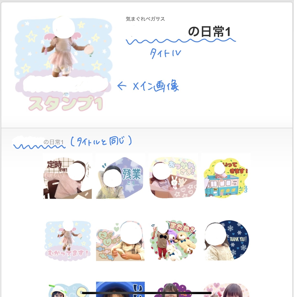 10名様特別価格！写真からLINEスタンプ作ります 実績あり♪サンプル無料作成♪世界に1つだけのスタンプを！ イメージ3