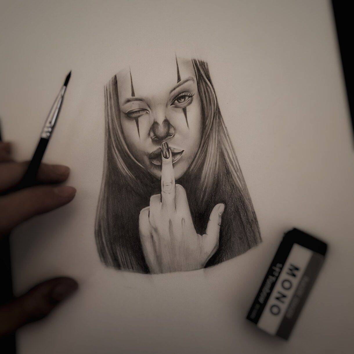 リアルな似顔絵をお描きします 恋人、家族へのプレゼントやご自身の家に イメージ9