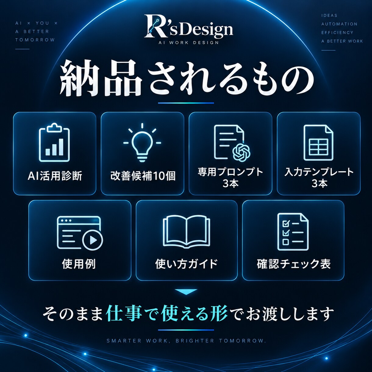 あなたの仕事専用のChatGPTセットを作ります 「AIを使いたいけど何に使えばいいか分からない」を解決します イメージ4