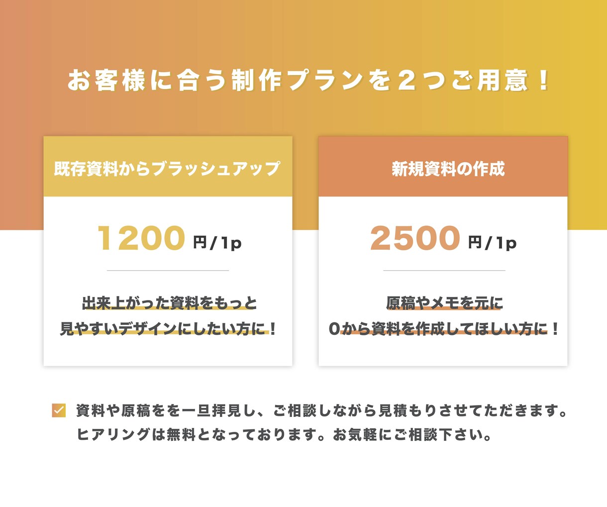 見やすく説得力のあるプレゼン資料を作ります ビジネスやセミナーに最適！デザインに自信がない貴方へ イメージ3