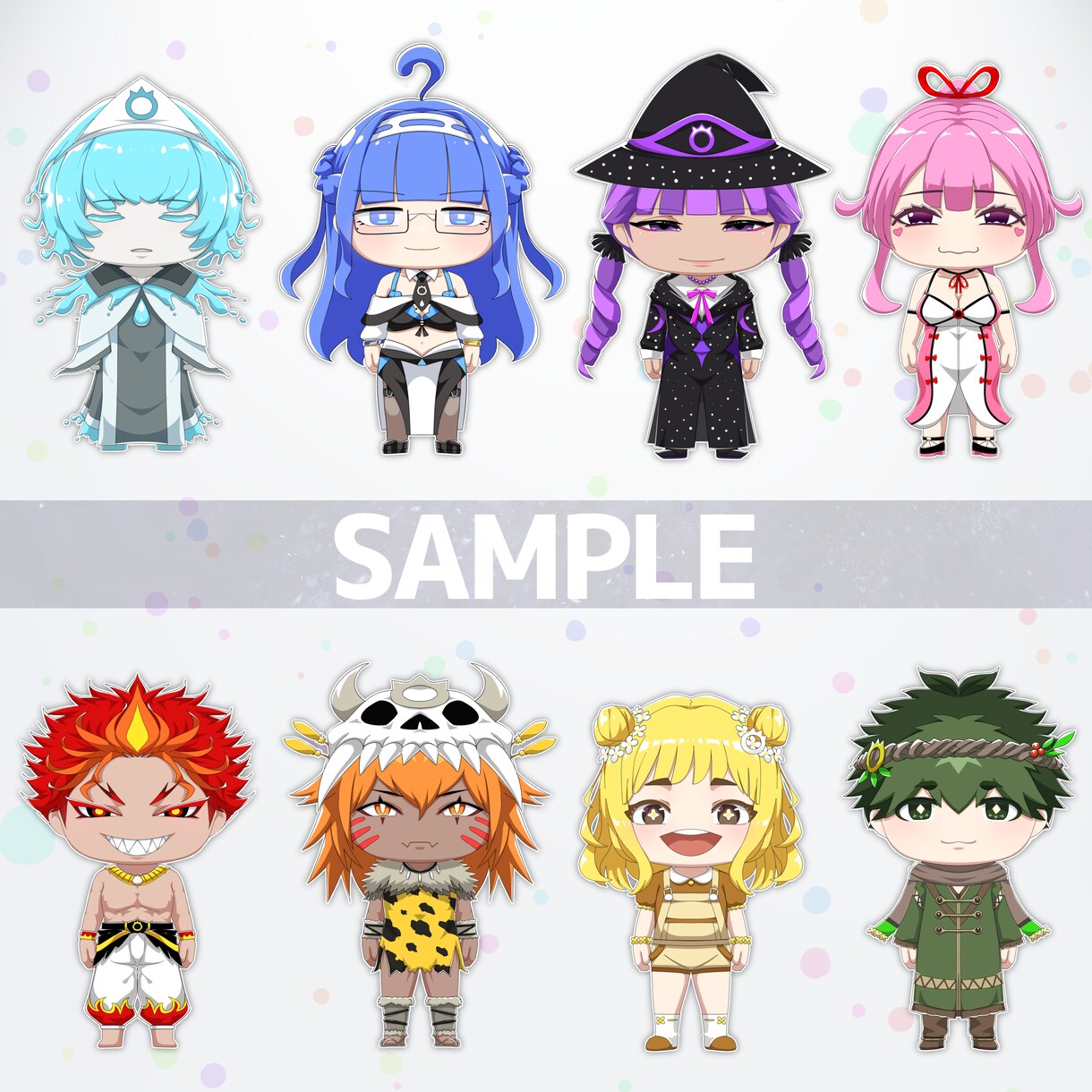 商用可！サクっとプチキャラつくります 低コスト高品質、あなただけのプチキャラで楽しいSNSライフを イメージ3