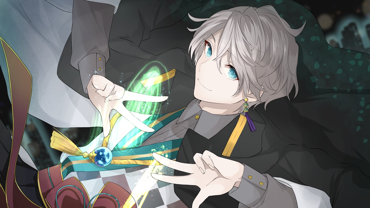 かっこいい男性の絵を制作します アイコン、ヘッダー、サムネ、モデリング用立ち絵など制作します イメージ2