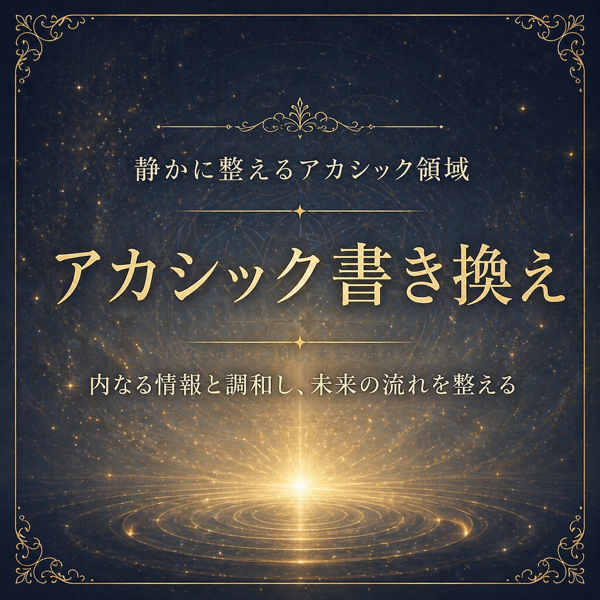 アカシック書き換え・未来から現実への流れを整えます 前世3つと今世の課題をリーディング、書き換えいたします。 イメージ2