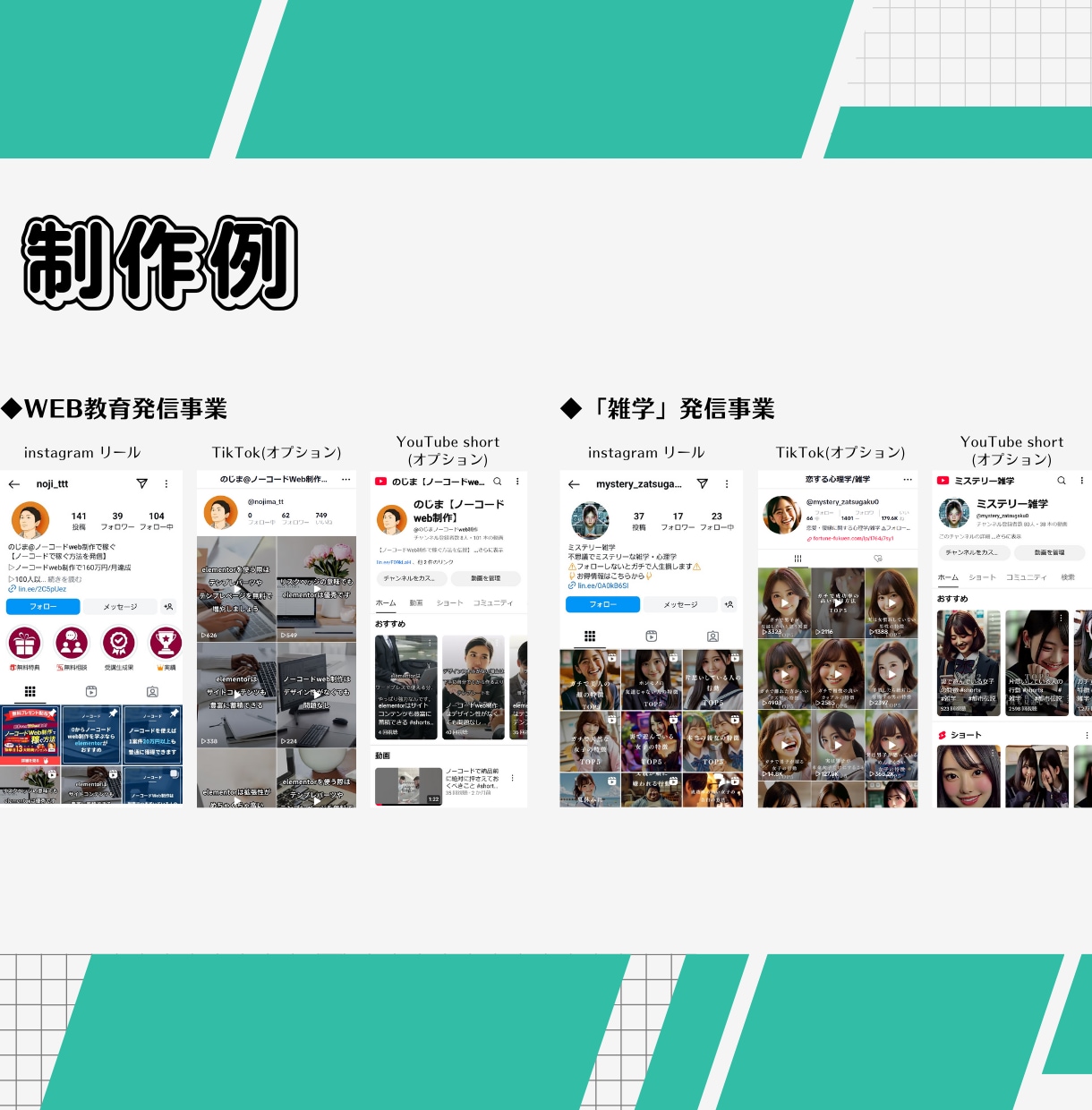 売上UP・集客 SNSショート動画運用代行します 集客支援のプロフェッショナルにおまかせ！ イメージ3