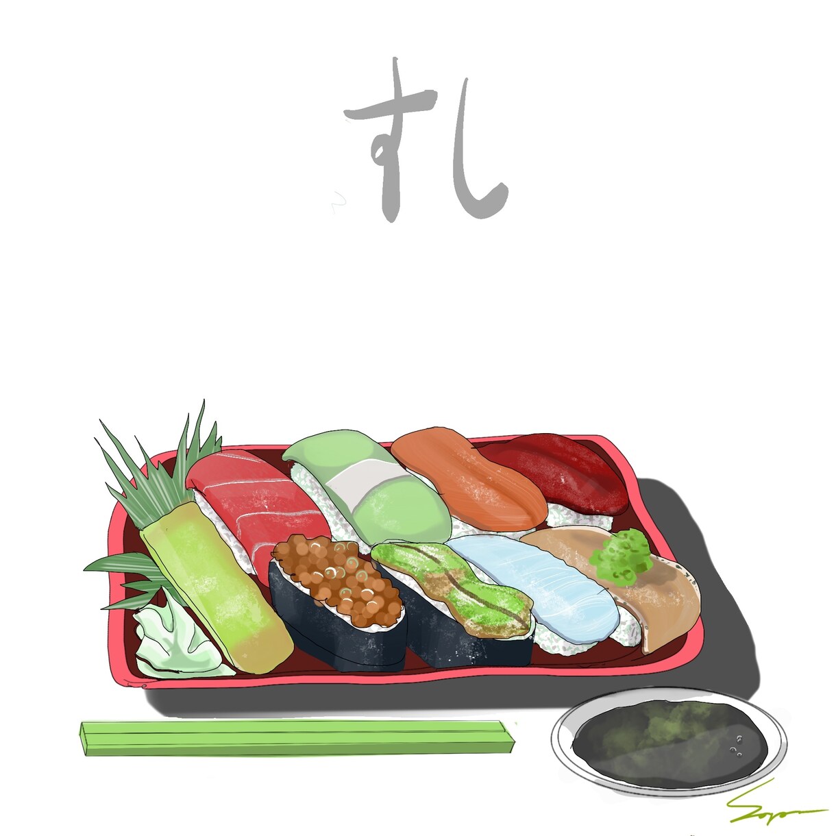 食べ物美味しく描けます 料理をアピールしたい方、飲食店のユニークさを出したい方 イメージ5