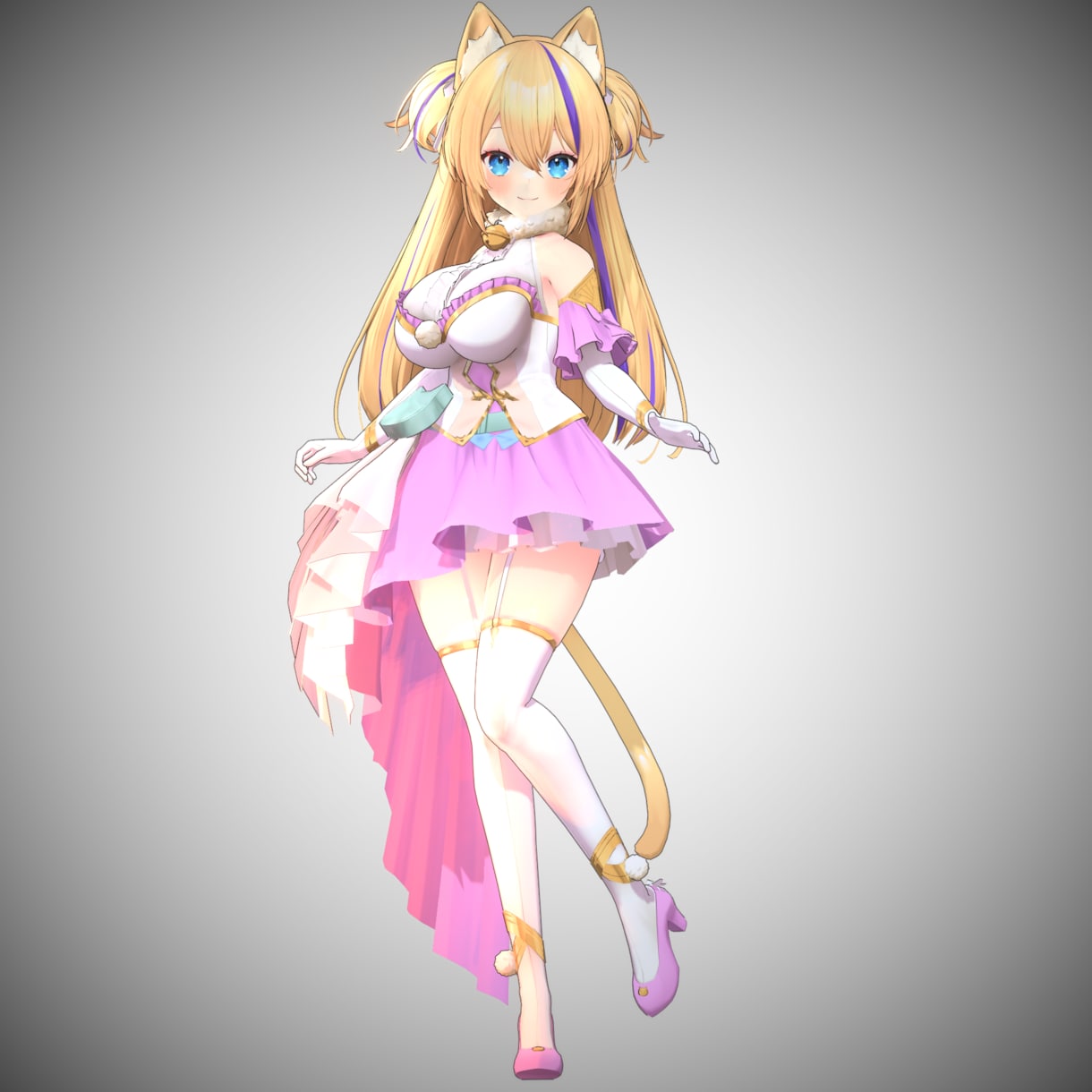 Vtuber向け3Dモデル制作請け負います こちらはスタンダード・プレミアムプランになります イメージ4
