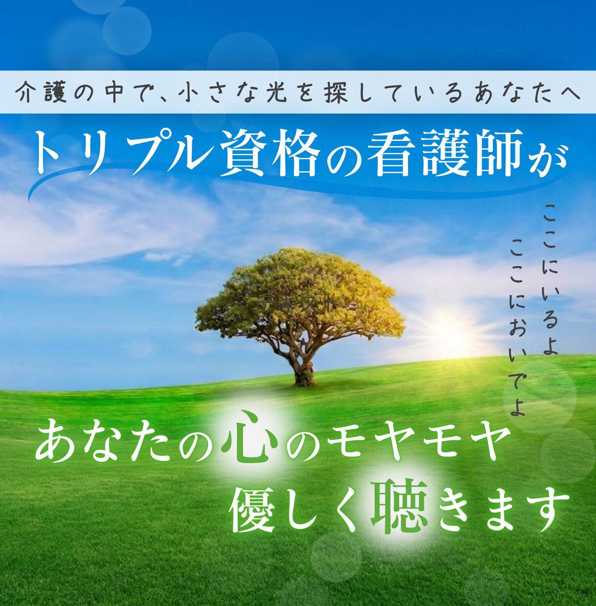 1分～OK!介護の疲れや限界◆看護師が愚痴聞きます １人で抱え込まないで、20年間在宅介護を経験した私にお話して イメージ6