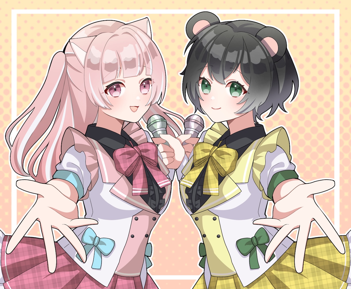 絵柄①イラスト制作致します 様々な用途で使えるポップで目を引く鮮やかなイラスト！ イメージ5