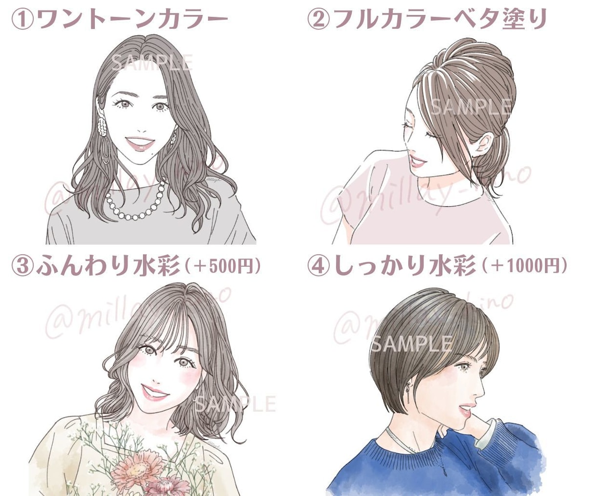 商用可◆シンプルで親しみやすいイラスト制作します 印刷物・webページの挿絵やウェルカムボードなどにどうぞ◎ イメージ2