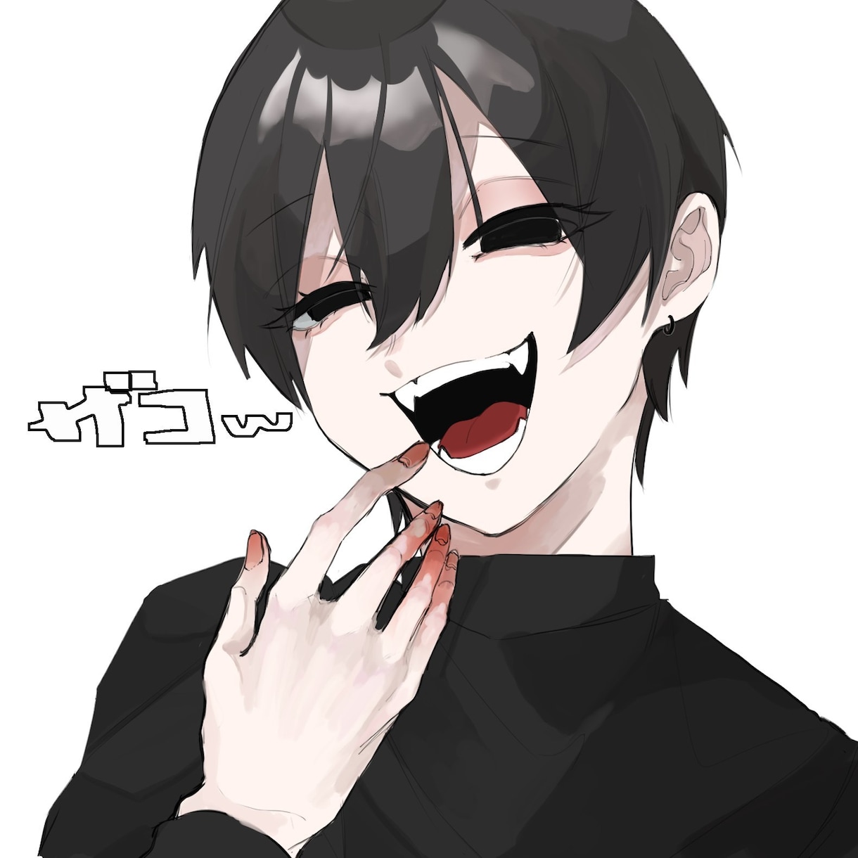 イラスト制作致します 男性キャラ、単色背景が得意です。 イメージ1