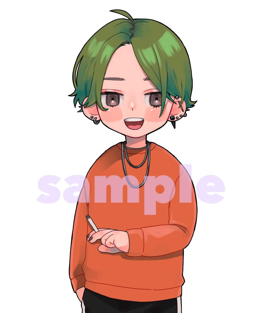 SNS等用のアイコンを制作します SDキャラや等身のイラストを制作させていただきます。 イメージ3