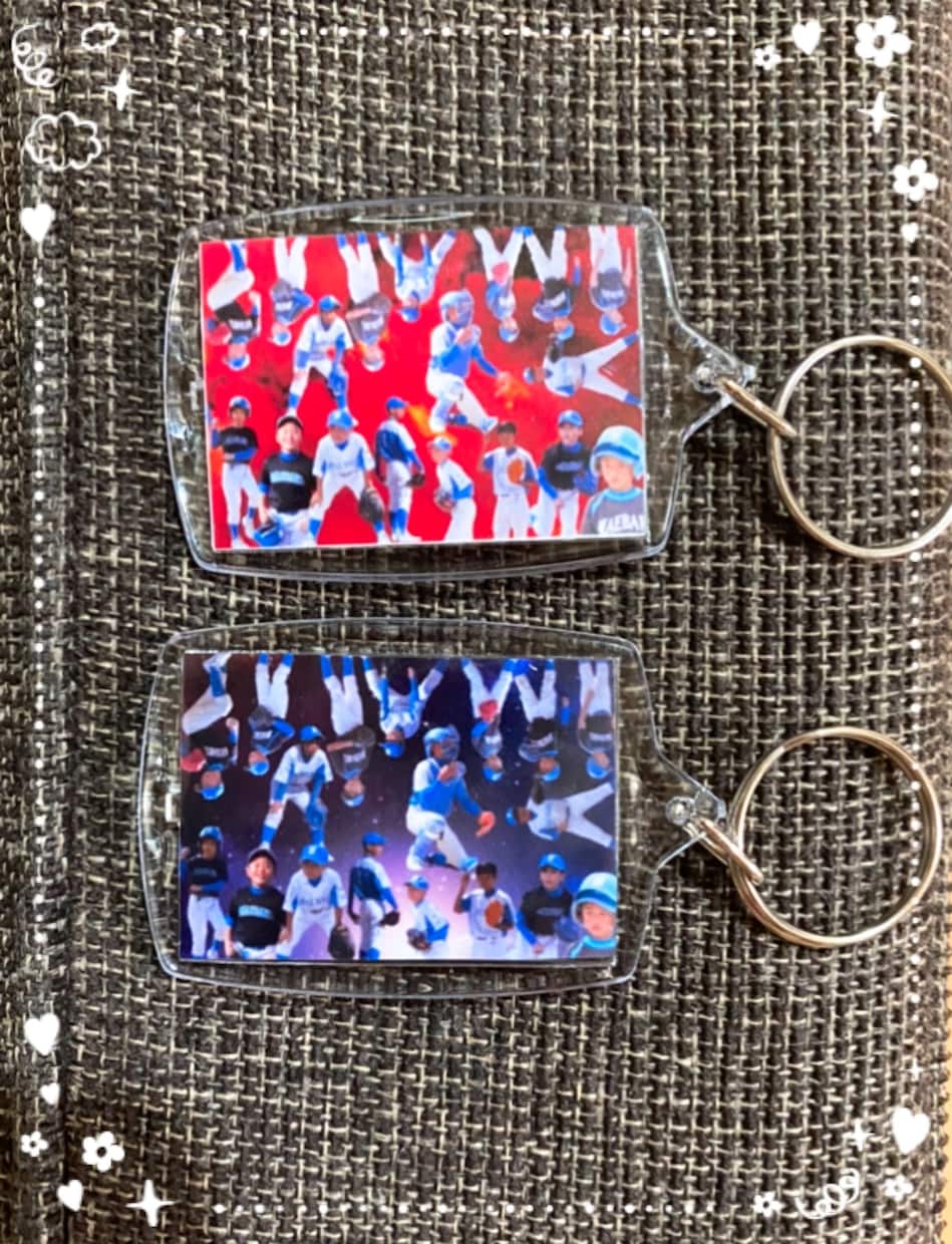 オリジナルキーホルダー⭐︎スピード作成します 画像加工、キーホルダー、全てコミコミ イメージ6