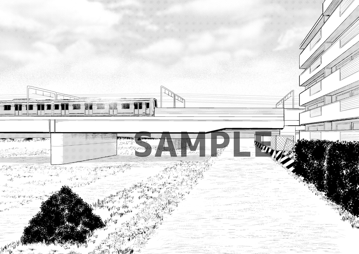 漫画制作のお手伝いをします 背景、トーン、ベタ、カラーなどアシスタント業務をします イメージ2