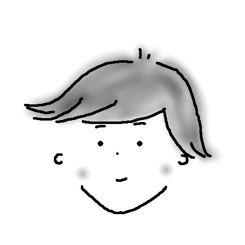 ほんわかモノトーンな似顔絵描きます シンプルほんわかモノトーン似顔絵♬ イメージ7