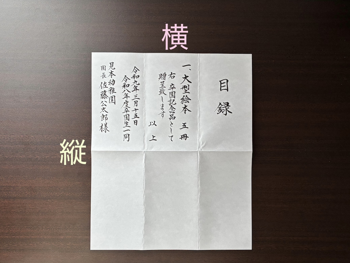 贈呈目録、代筆いたします これは便利！差し替えで使える目録代筆です。 イメージ3