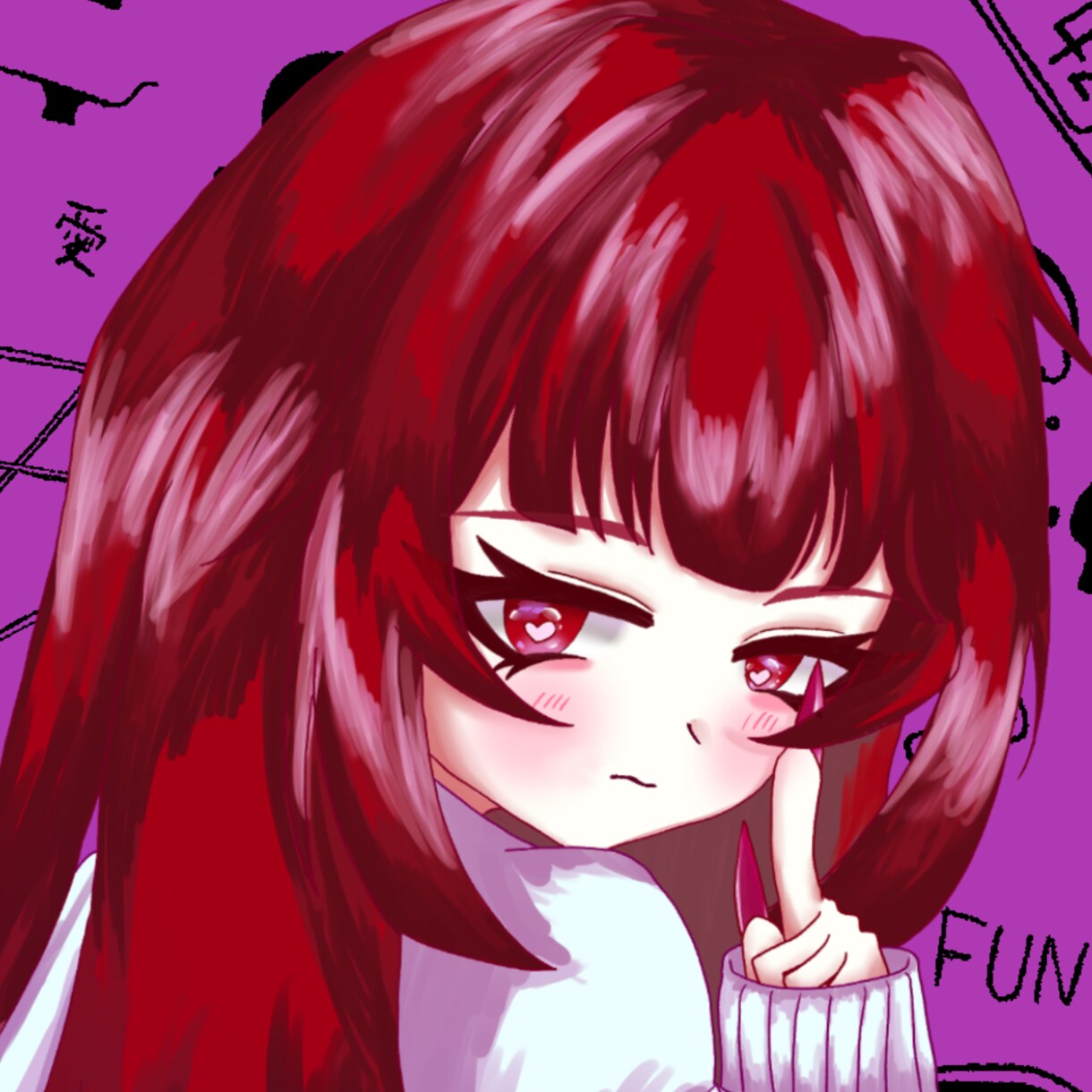 目を惹くアイコンイラストを制作いたします 内側からの感情を表現したイラスト、小さくても目を惹きます イメージ1