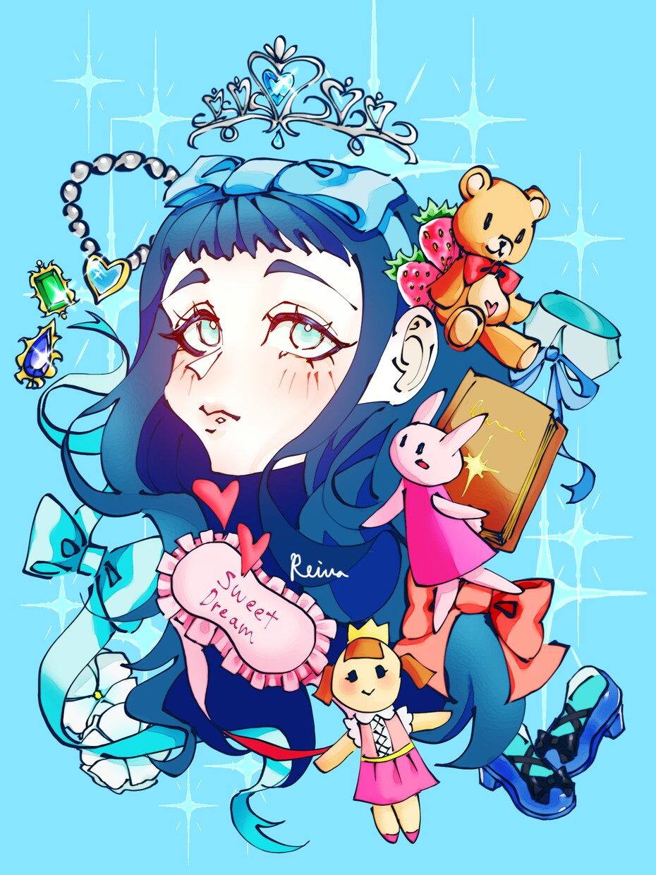 厚塗りで描く唯一無二のキャラデザイン描きます 細かな設定やこだわりを形に立ち絵からアイコンまで丁寧に対応。 イメージ4