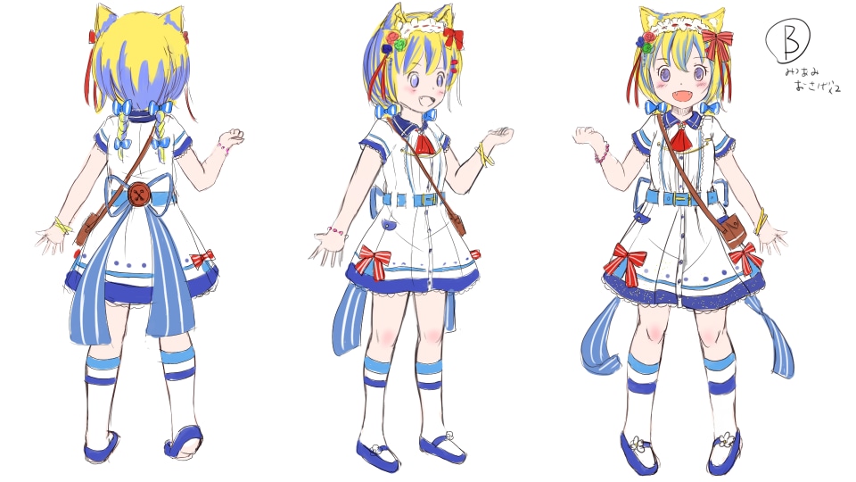 キャラクターデザインを行います TRPGやゲームなど立ち絵の使用に イメージ5