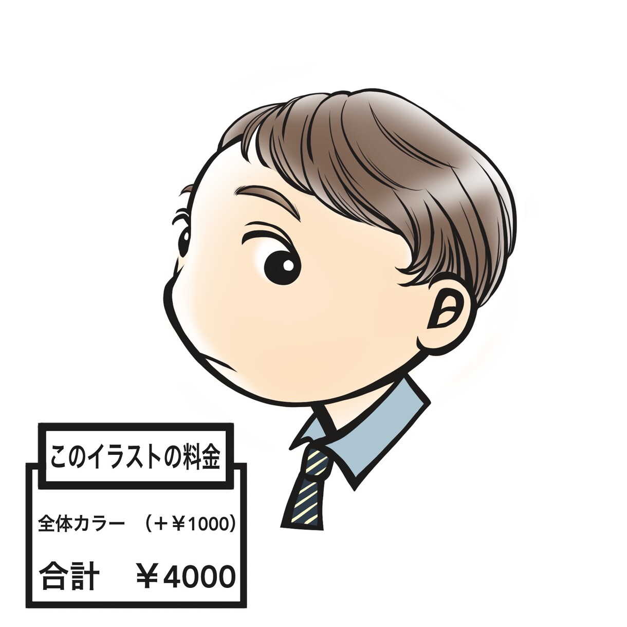 オシャレでキュートなチビキャラ描きます 可愛いくデフォルメしたイラストで目に留まり愛されるアイコンに イメージ7