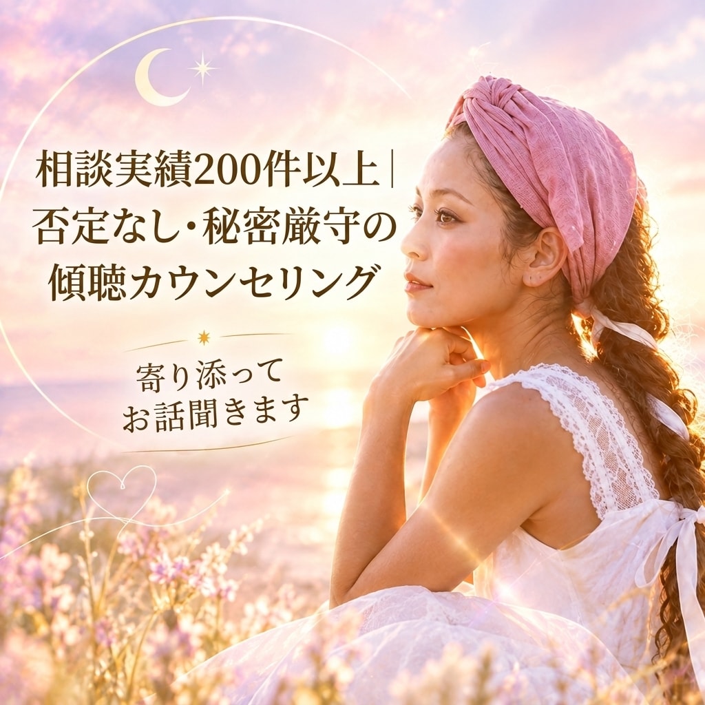 話すだけで心が軽くなる| 寄り添ってお話聞きます 相談実績200件以上｜否定なし・秘密厳守の傾聴カウンセリング イメージ1
