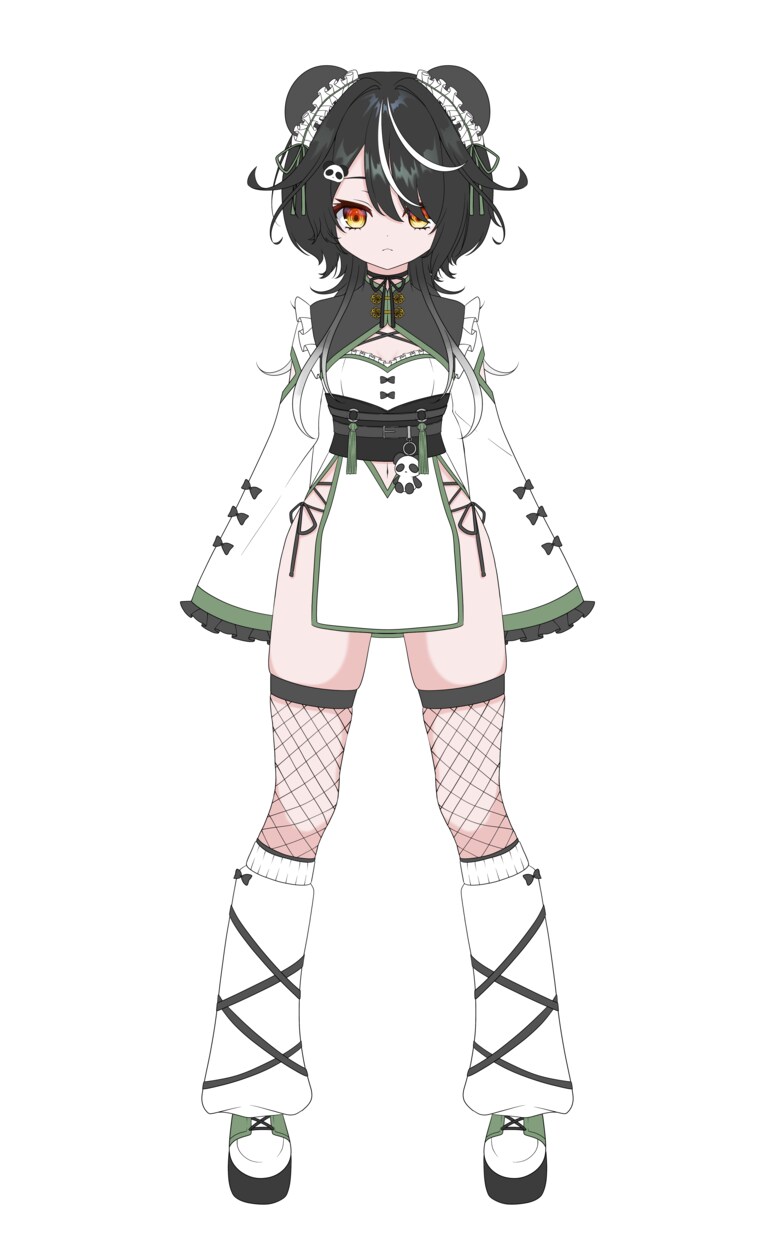 キャラデザからモデリングまでお受けいたします Vtuber用のキャラデザからモデリングまですべて承ります！ イメージ2