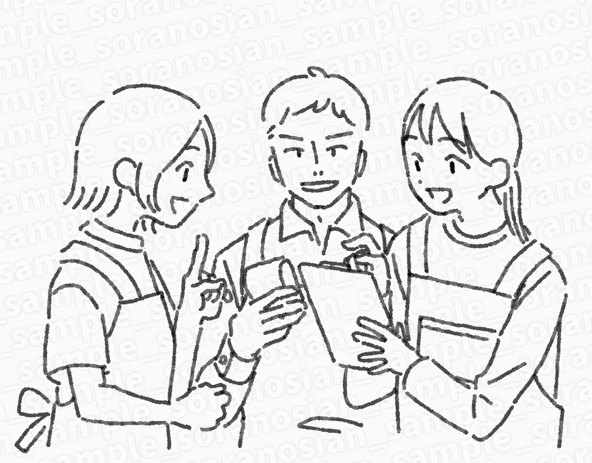 挿絵に最適！ナチュラルイラスト描きます わかりやすく親しみやすいイラストが人気！ イメージ7