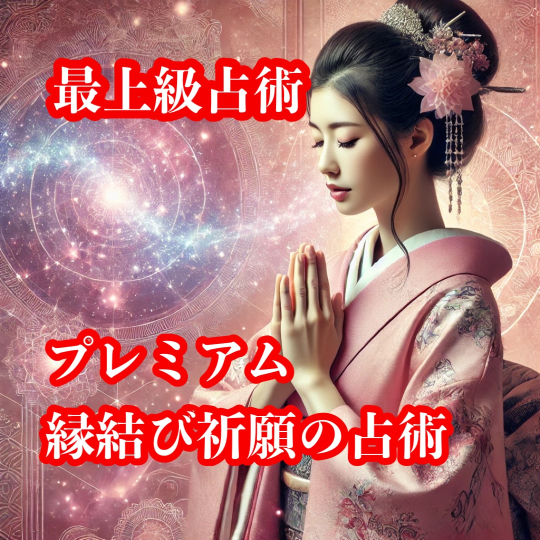二人が離れないように縁を結び縁を強固に固めます 今まで9万組を成就させてきた至極の縁結び祈願の占術です イメージ1