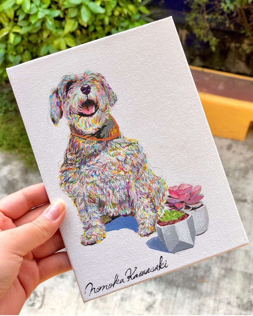 ペット似顔絵描きます 大切なペットを色鮮やかに世界に一つだけのアートを描きます！ イメージ4