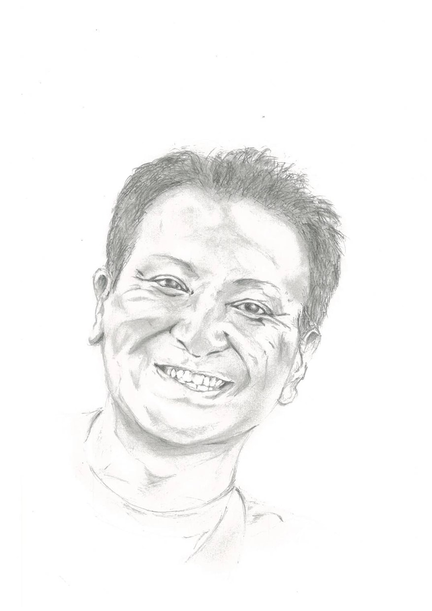 そっくり☆鉛筆で白黒のリアルな似顔絵を描きます 写真と同じリアルな鉛筆画描きます！ イメージ1