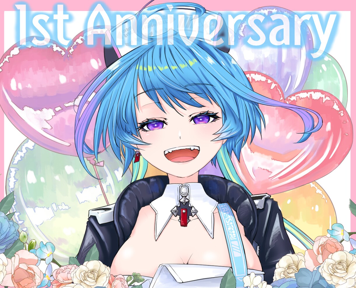 一枚絵描かせていただきます 記念配信に、イベントに、様々なシーンに合わせて作成します！ イメージ1
