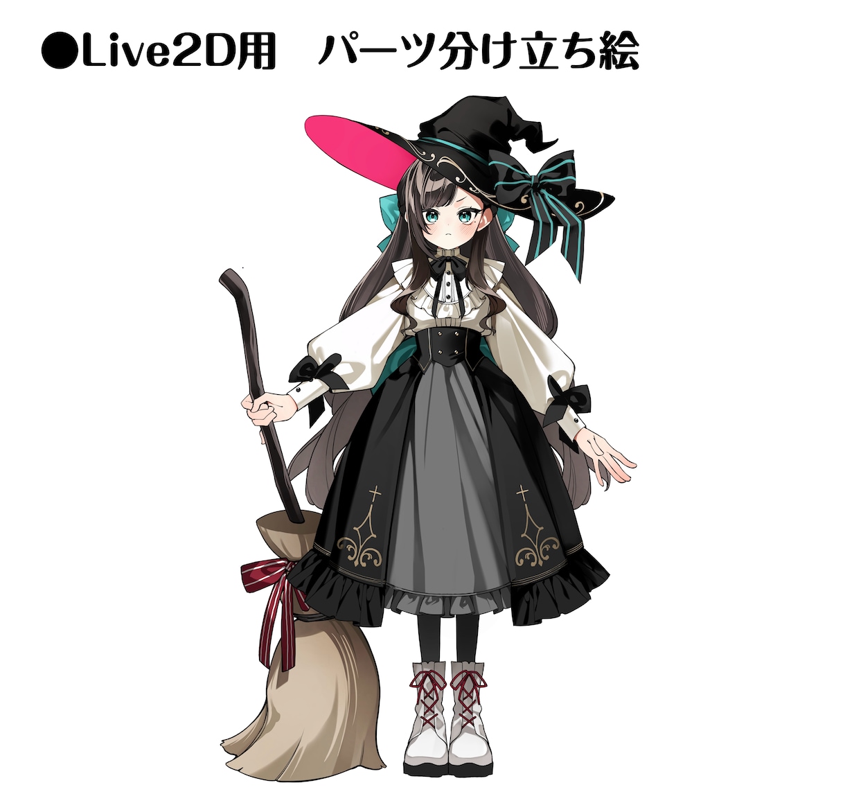 パーツ分け対応◎かわいい立ち絵制作します Vtuber・TRPG・IRIAMなど幅広く対応いたします！ イメージ3