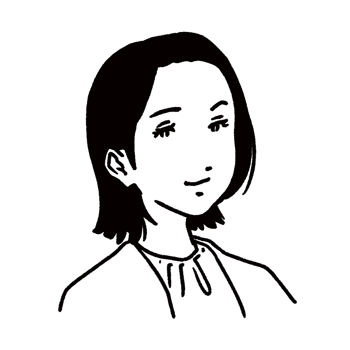 線画でスタイリッシュなイラストを描きます 名刺のワンポイントやSNSのアイコンに最適！ イメージ8