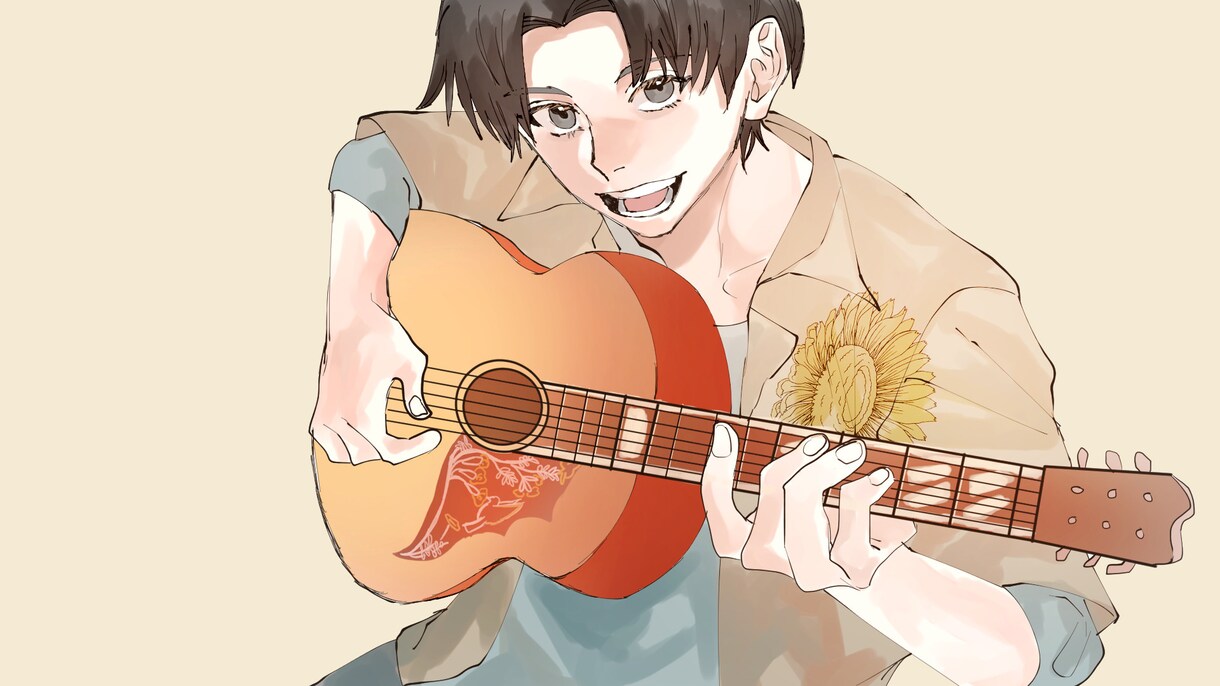 配信サムネ描きます 配信画面のサムネをさわやかに！かっこよく描きます！ イメージ1